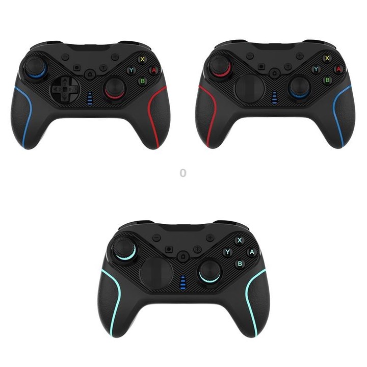 Wireless Gamepad With Wake-Up For Nintendo Switch/Android/IOS/PC, Style: S818 Green Black