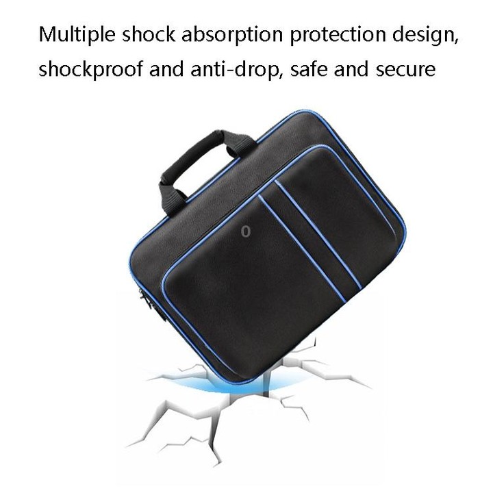 Handle Protection Portable Bag Game Machine Double Shoulder Handbag For PS5(without LOGO)