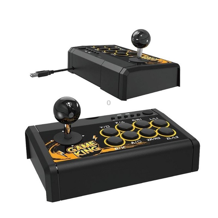 DOBE 4 in 1 Gamepad Controller Supports TURBO Function For PS4 / PS3 / N-Switch / PC(Black)
