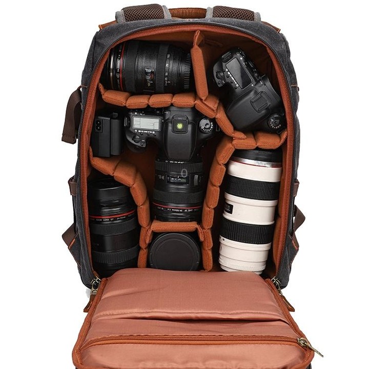 4 PCS Single Layer A Type Storage Organizer Baffle Separator Plate For Photography Backpack Bag
