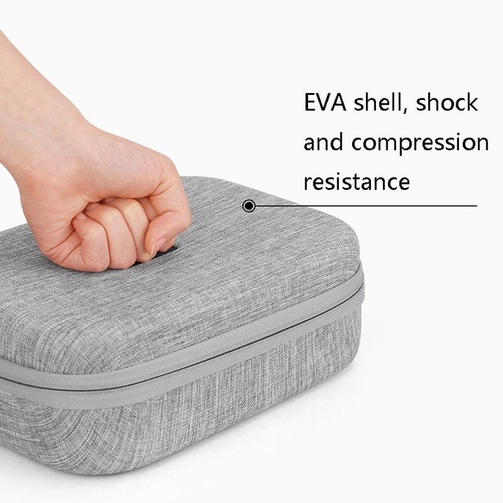 Baona BN-F012 Multi-Function Digital Storage Bag Data Cable Storage Protection Box(Gray)