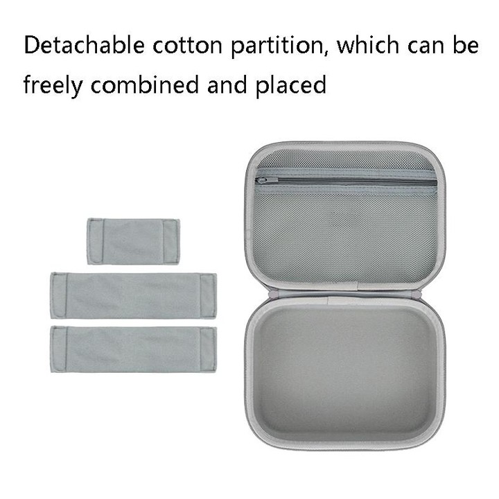Baona BN-F012 Multi-Function Digital Storage Bag Data Cable Storage Protection Box(Black)