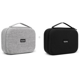 Baona BN-F012 Multi-Function Digital Storage Bag Data Cable Storage Protection Box(Black)
