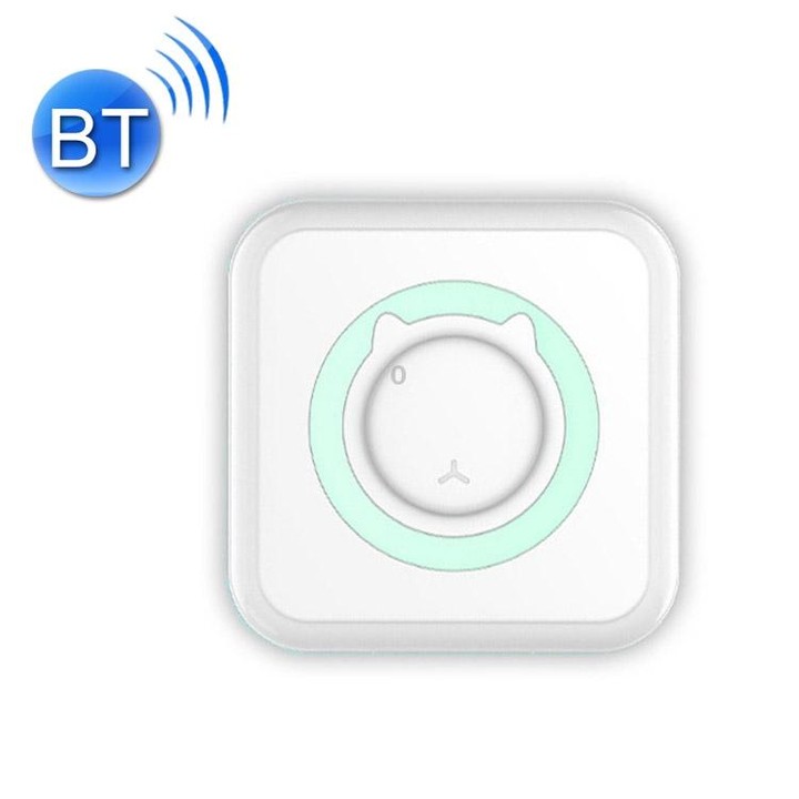 Convenient Pocket Mini Printer Student Wrong Question Thermal Bluetooth Mobile Phone Photo Data Note Printer(Blue)