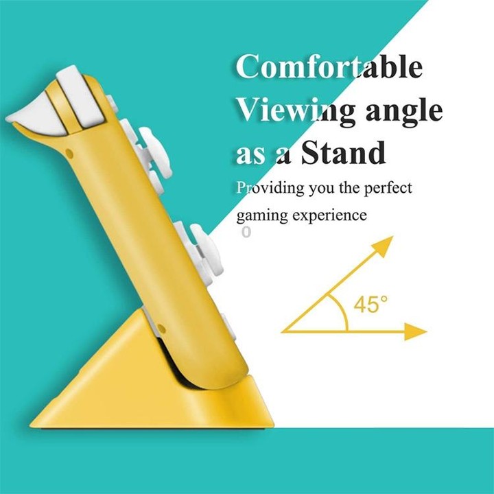 2 PCS DOBE TNS-19062 Host Charging Bottom Portable Triangle Game Console Charger For Switch / Lite(Dynamic Blue)