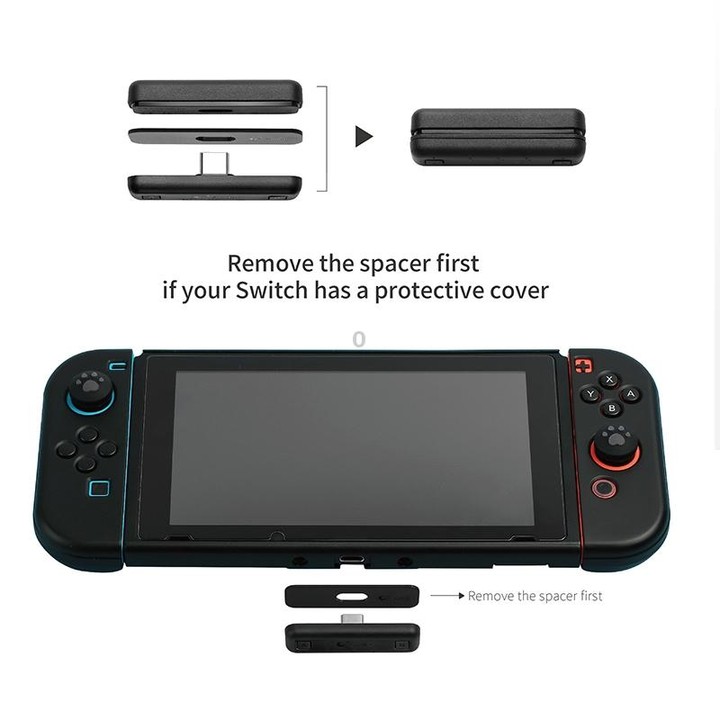 Gulikit Bluetooth Wireless Audio Adapter For Nintendo Switch, Model: NS07 PRO Ice Blue