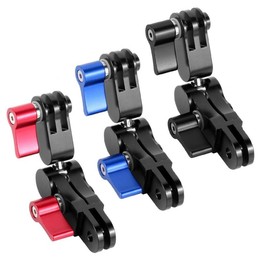 Aluminium Alloy 360 Degree Rotating Mount Adapter Adjustable Arm Connector for GoPro Hero11 Black / HERO10 Black /9 Black /8 Bla