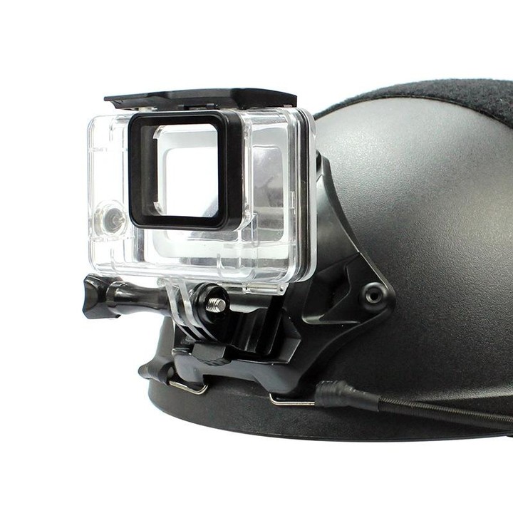 Classic Version Helmet Base Adapter Fixed Mount Hunting CS NVG Bracket for GoPro Hero11 Black / HERO10 Black /9 Black /8 Black /