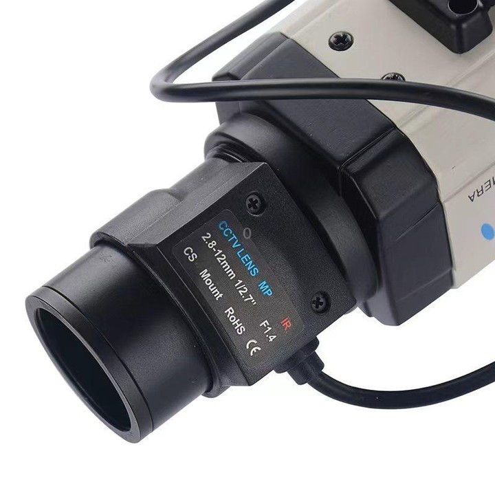 Vanxse 4MP Ultra HD PoE Camera With 2.8-12mm Zoom Lens(PAL)