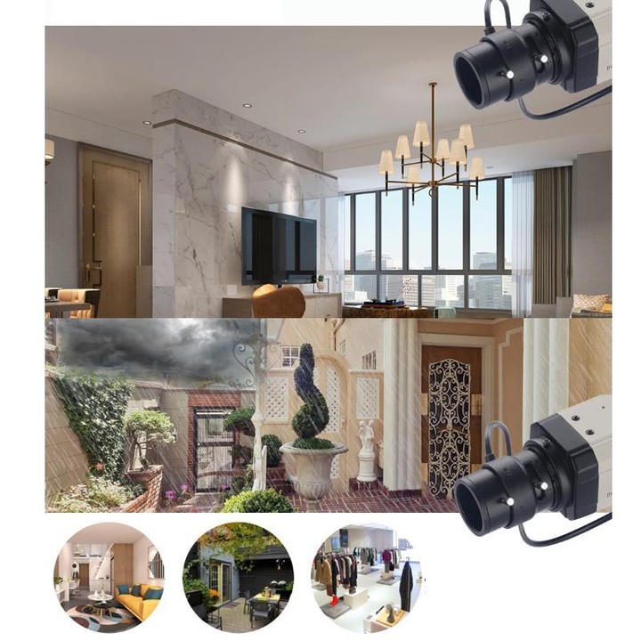 Vanxse 4MP Ultra HD PoE Camera With 2.8-12mm Zoom Lens(PAL)