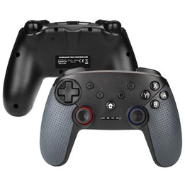 Bluetooth Wireless Gamepad Built-In Dual Motors With TURBO Function Suitable For Switch Pro(Black)
