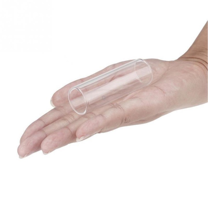 M02219 4 in 1 Plexiglass Slid Bar + Stainless Steel Slid Bar + Celluloid Guitar Finger Pick + Plastic Box Set