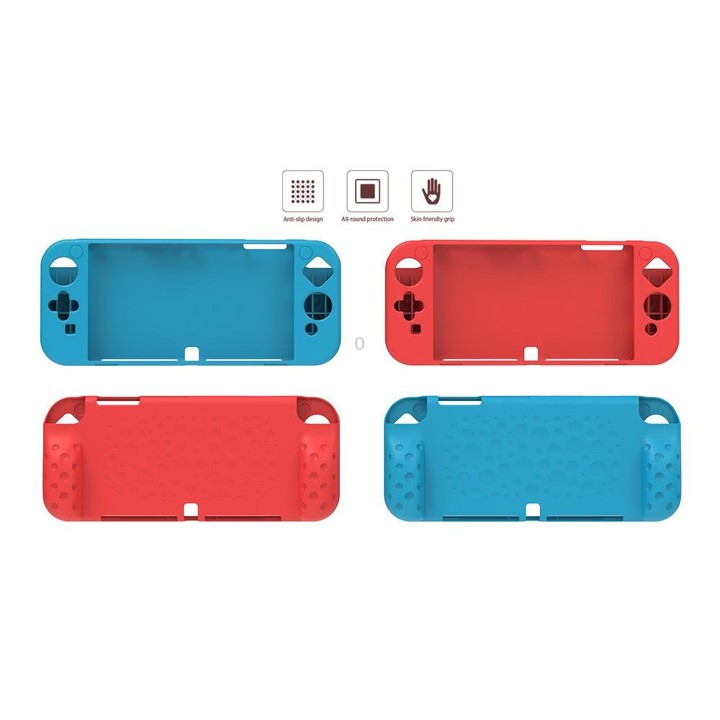 DOBE TNS-1135 Game Console Integrated All-Inclusive Soft Slip Protective Case For Nintendo Switch OLED(Blue)