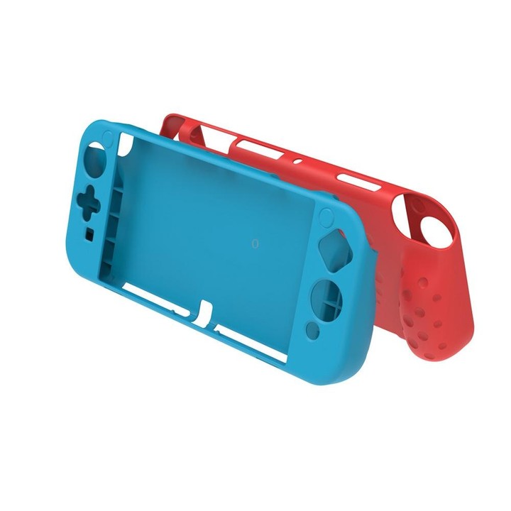 DOBE TNS-1135 Game Console Integrated All-Inclusive Soft Slip Protective Case For Nintendo Switch OLED(Blue)