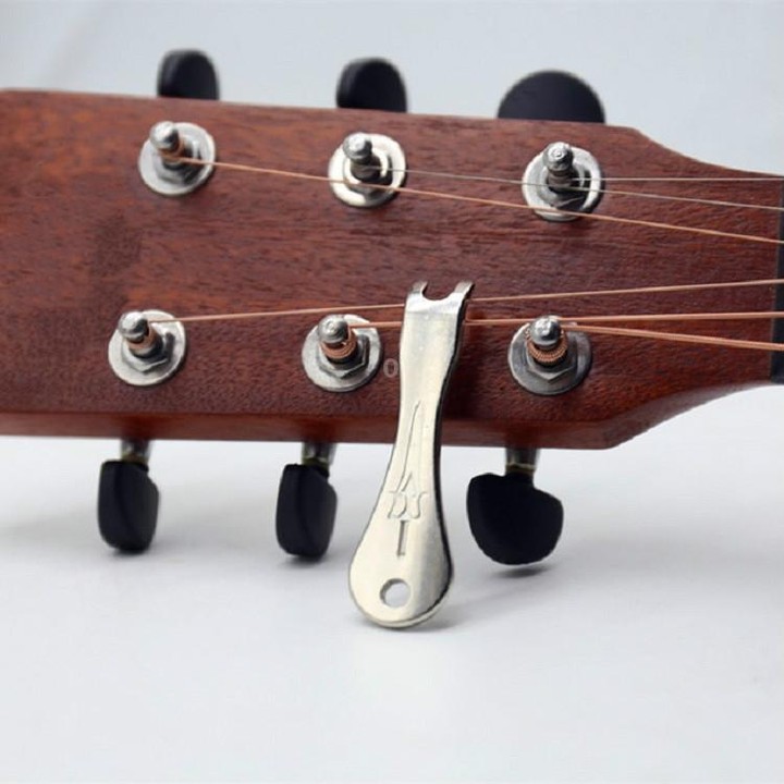 10 PCS Zinc Alloy String Puller for Guitar(As Show)