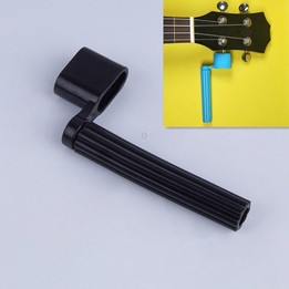 10 PCS ABS Upper Chord Equipment String Pulling Cone for Guitar(Black)