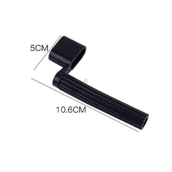 10 PCS ABS Upper Chord Equipment String Pulling Cone for Guitar(Purple)
