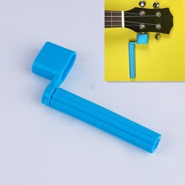 10 PCS ABS Upper Chord Equipment String Pulling Cone for Guitar(Blue)