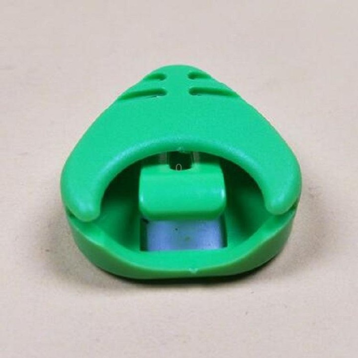 100 PCS ABS Storage Box for Guitar Pick, Random Color Delivery, Specification:Large Triangular Pick Box
