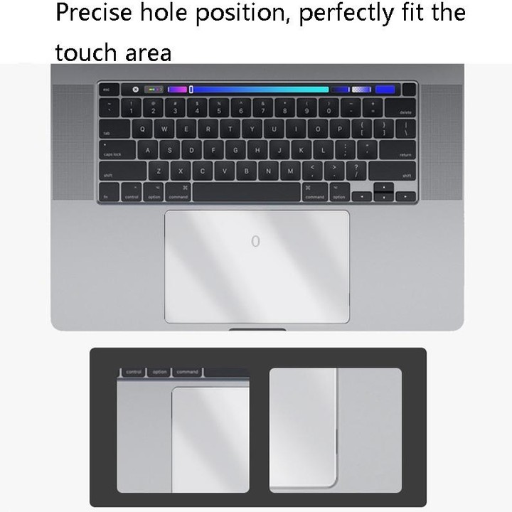 Laptop Touchpad Film Dust-Proof Transparent Frosted Touchpad Protective Film For MacBook Pro 13.3 inch A1706 / A1708 / A1989 / A