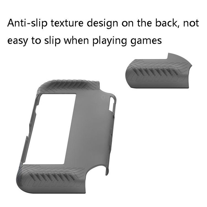 KJH NS-063 Game Console TPU Protective Shell Consoles Anti-Skid Anti-Fall Protective Cover For Switch OLED(Transparent)