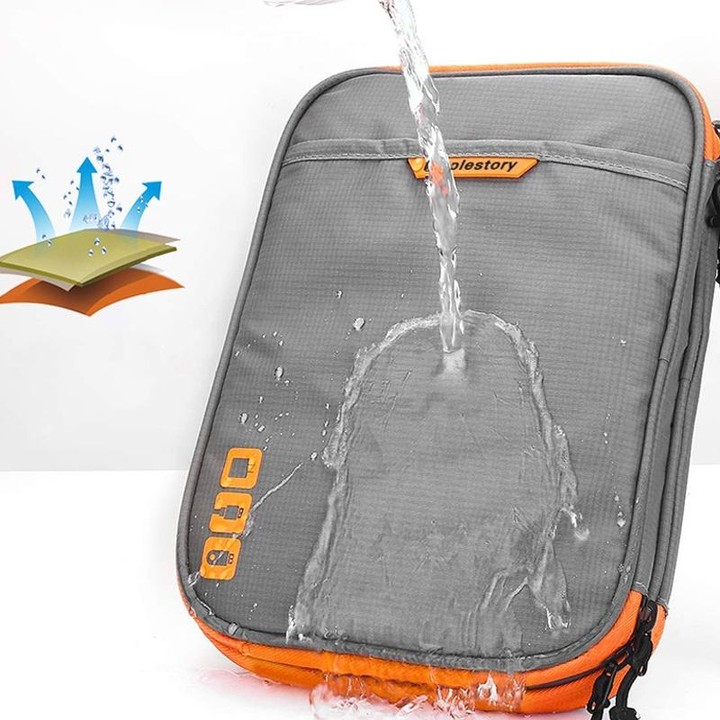 MapleStory Multifunctional Travel Digital Storage Bag, Size: Medium (Gray)