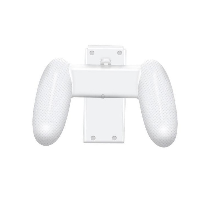 KJH NS-072 ABS Integrated Design Game Grip For Switch OLED(White)