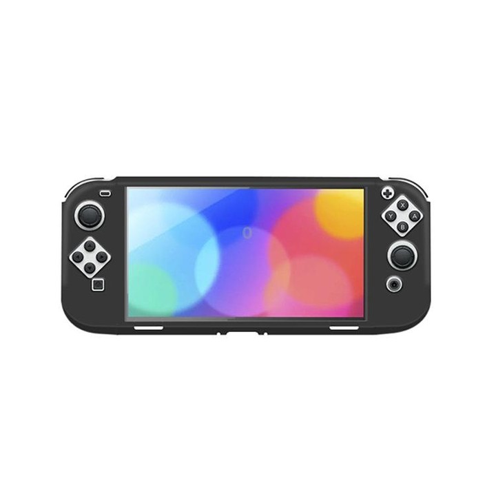 KJH NS-067 Host Siamese Silicone Protective Case For Switch OLED(White)