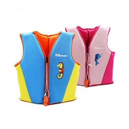 Manner QP2003 Children Life Jacket Foam Buoyancy Suit For Swimming, Size: L(Blue)