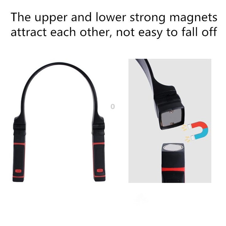 KS-1006 LED Hanging Neck Light Outdoor Lighting Work Light,Style: Dry Battery