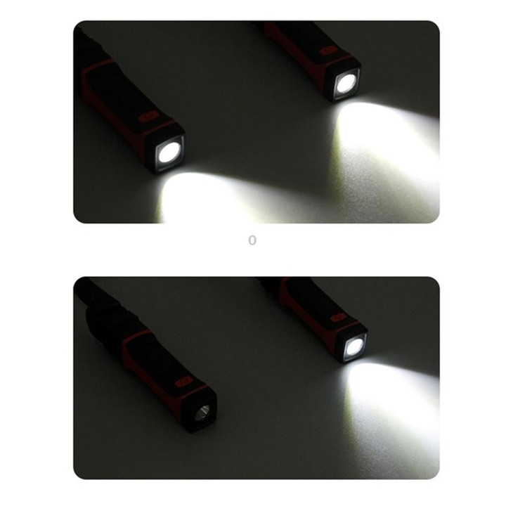KS-1006 LED Hanging Neck Light Outdoor Lighting Work Light,Style: Dry Battery