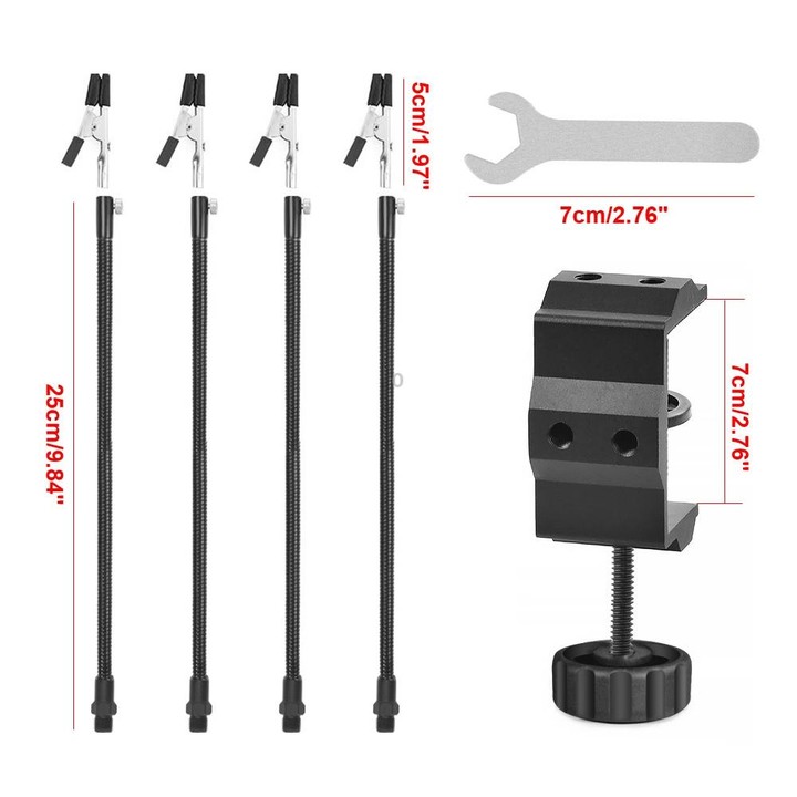 SN4B-SY2 Silver Four-Claw PCB Digital Repair Welding Station