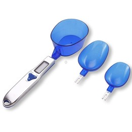 500g / 0.5g Kitchen Scale Electronic Measuring Spoon Scale With Three Spoons