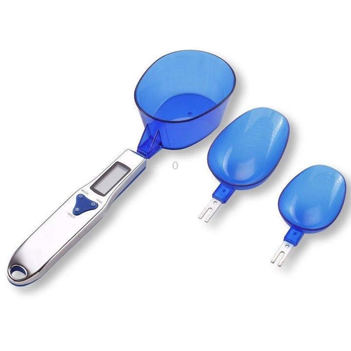 500g / 0.5g Kitchen Scale Electronic Measuring Spoon Scale With Three Spoons