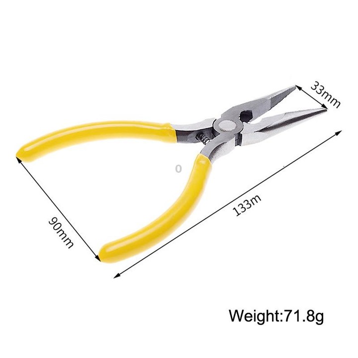 XBQ1001 Multifunctional Manual Pliers, Style: 5 Inch Sharp Mouth