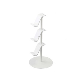 Gamepad Storage Rack Desktop Headphone Storage Rack, Color: 3 Floors White