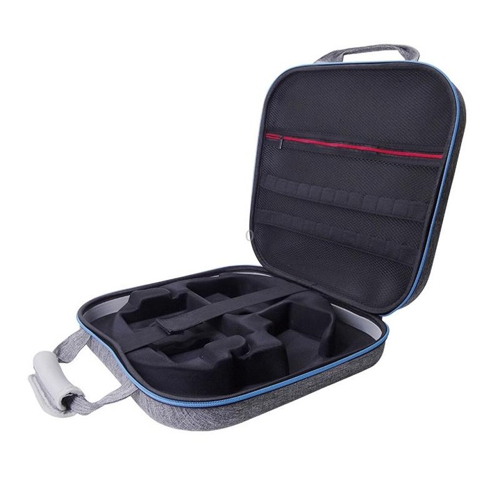 GH1865 EVA Hard Shell Fitness Ring Game Console Storage Bag For Nintendo Switch(Black)