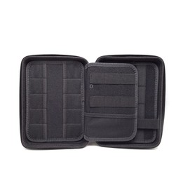 GH1319 EVA Large Capacity Electronic Digital Accessories Storage Bag(Carbon Fiber Black)