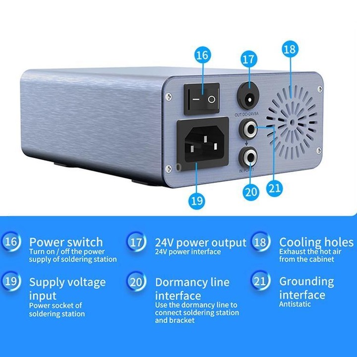 AIXUN T3A Soldering Station+T245 Welding Pen Precision Repair Welding Tool Set(EU Plug)