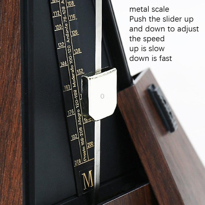 FRIEND Tower Mechanical Terrace Piano Guitar Violin Universal Rhythm Instrument(Tower Teak Color)
