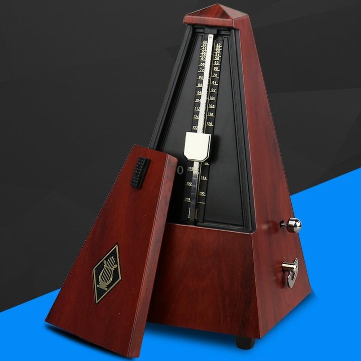 FRIEND Tower Mechanical Terrace Piano Guitar Violin Universal Rhythm Instrument(Tower Mahogany Color)