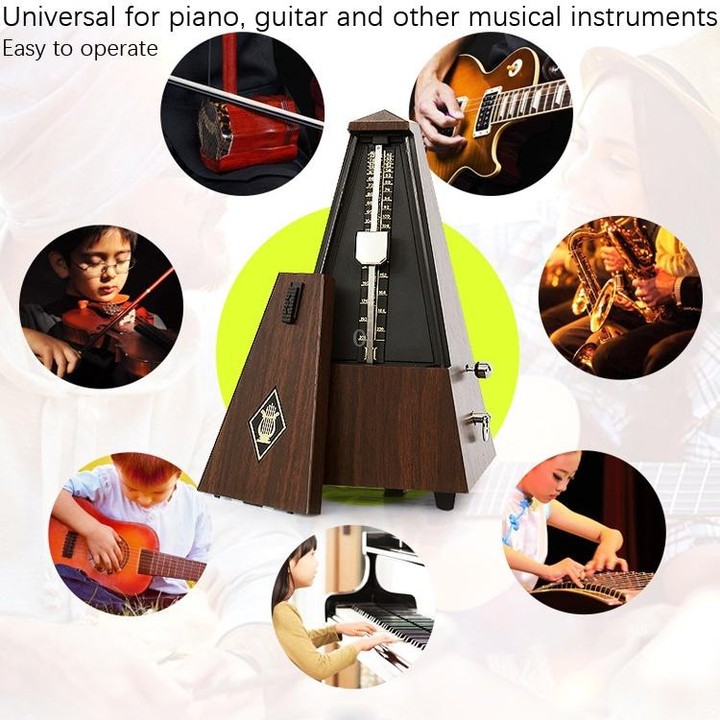 FRIEND Tower Mechanical Terrace Piano Guitar Violin Universal Rhythm Instrument(Tower Ebony Color)