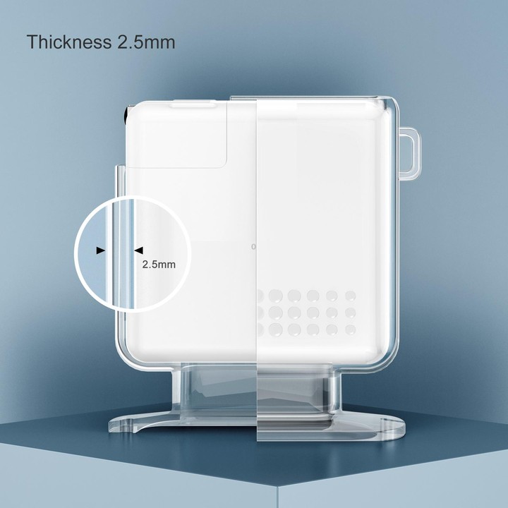 OATSBASF Transparent Silicone Power Protective Case For IPhone MacBook Pro Air 20W