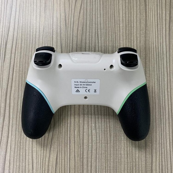 Vibration 6-axis Somatosensory Wireless Bluetooth Gamepad For Switch(Green Blue)