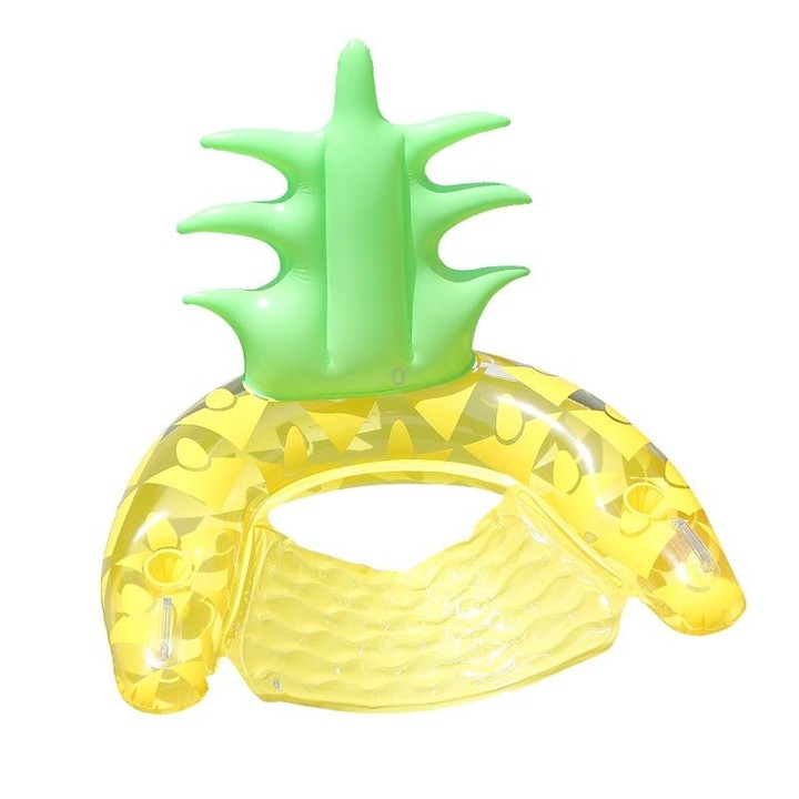 ZY-155 Water Pineapple Recliner Floating Bed Foldable Sofa(Pineapple Yellow)