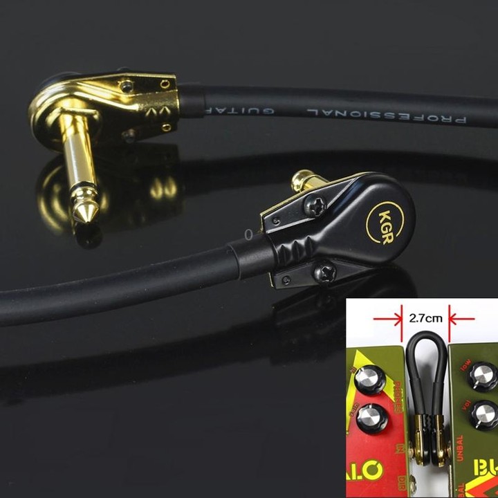 KGR Guitar Line Effector Noise Reduction Shielding Cable, Specification: 25cm