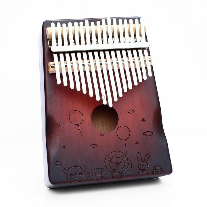17-tone Radian Design Portable Finger Piano(Forest Party)