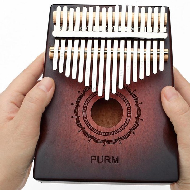 17-tone Radian Design Portable Finger Piano(Moon Rabbit)