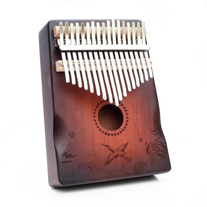 17-tone Radian Design Portable Finger Piano(Crane in the Cloud)