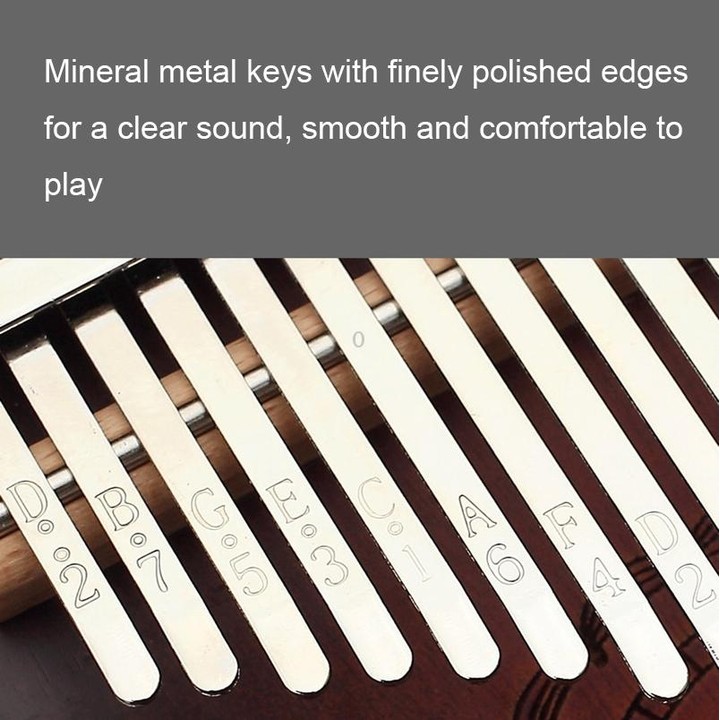 17-tone Radian Design Portable Finger Piano(Crane in the Cloud)